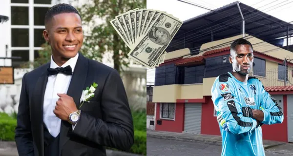 Alexander Domínguez fue quien decidió invertir en su domicilio con el dinero que empezó ganando en Liga de Quito. Antonio Valencia en cambio decidió gastarse en algo muy distinto
