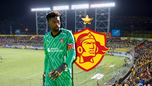 Alexander Domínguez-Liga de Quito-Aucas / Foto: API