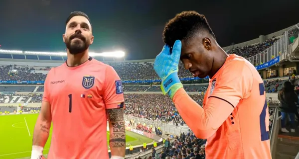 Alexander Domínguez quedó fuera del once titular por una lesión y preocupa