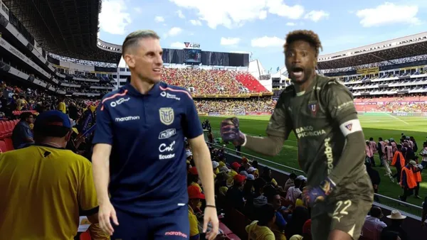 Alexander Domínguez y Sebastián Beccacece / Foto de: El Futbolero Ecuador