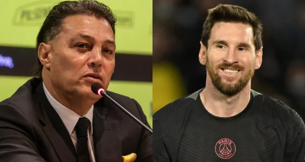 Alfaro Moreno contó que habló con Messi para convencerlo de venir a la Noche Amarilla por el centenario de Barcelona SC