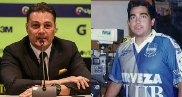 Alfaro Moreno encaró a Diego Arcos por el tena de Byron Castillo y explicó que si seguiría en Aucas no lo investigaban. Pero consideró que Barcelona SC es el club que vende y eso le molesta