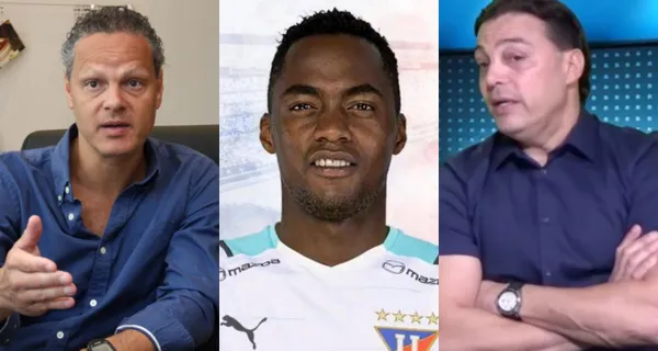 Alfaro Moreno estuvo trabajando en televisión en lugar de ver refuerzos para Barcelona SC, mientras esto hizo Esteban Paz para traer a Renato Ibarra