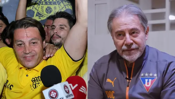 Alfaro Moreno-Isaac Álvarez / Foto: El Futbolero Ecuador