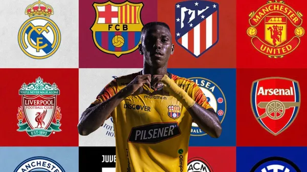 Allen Obando celebrando un gol. Foto tomada de: BSC