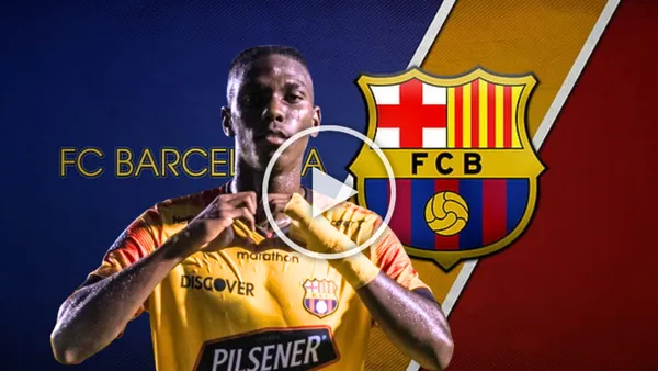 Allen Obando, escudo FC Barcelona. Foto tomada de: Walpaper Better/API