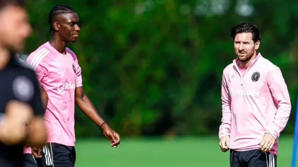 Allen Obando-Lionel Messi / Foto: Inter Miami