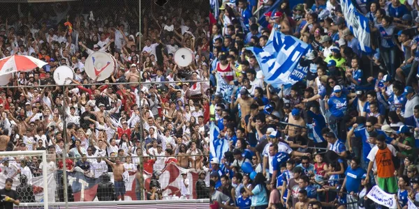 Ambas hinchadas mostraron diferencias al momento de celebrar y/o reunirse a mirar un partido en medio de la pandemia