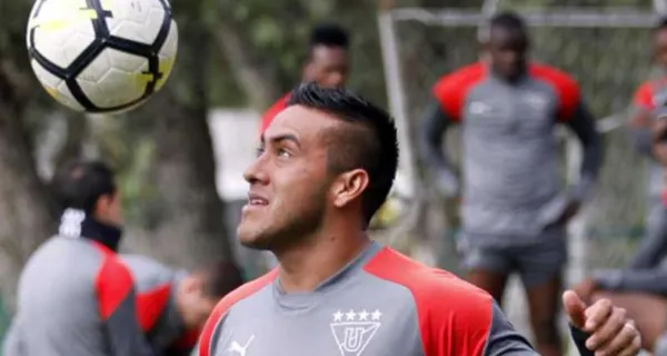 Andrés Chicaiza, tal parece, no se da por vencido el poder volver a Liga de Quito y mira lo que hizo ya que tiene el contrato vigente