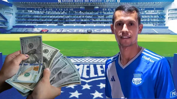 Andrés Ricaurte (Foto tomada de: Emelec/El Universo)
