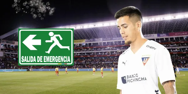 Andrés Zanini (Foto tomada de: Primicias/Liga de Quito/Extintor)