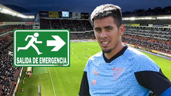 Andrés Zanini (Foto tomada de: Primicias/Liga de Quito/Extintor)