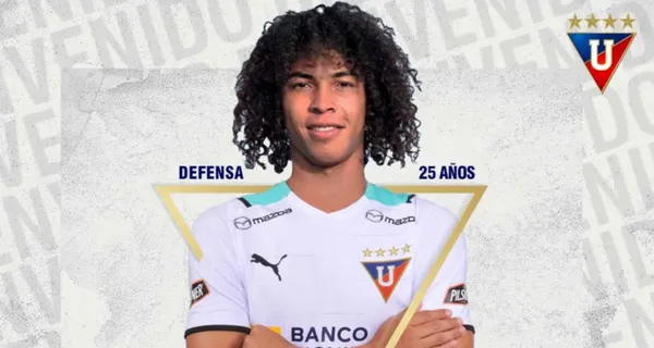 Andy Velasco estuvo por varios meses en LDU, pero no le tomaron en cuenta y ahora le notificarán que se va del club