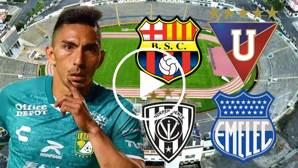 Ángel Mena en el Estadio Olímpico Atahualpa (Foto tomada de: Extra/León/Wikipedia)