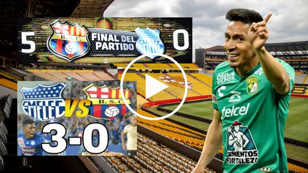 Ángel Mena feliz en el Estadio Monumental (Foto tomada de: Primicias/AFP/API)