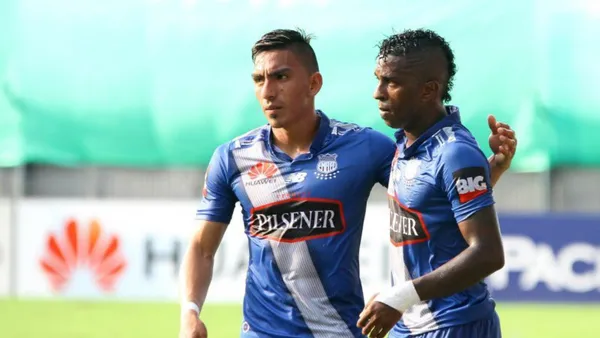 Ángel Mena-Miller Bolaños-Emelec / Foto: API