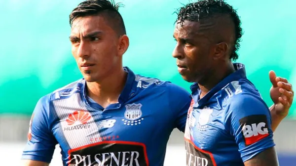 Ángel Mena y Miller Bolaños / Foto: API