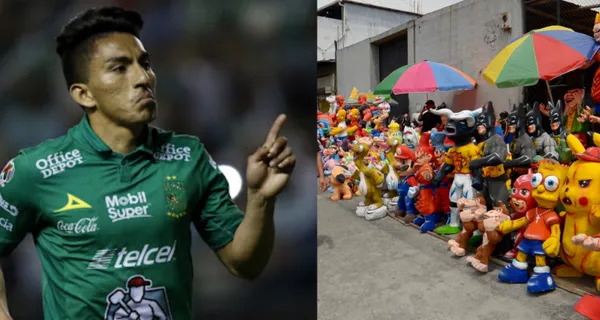 'Angelito' está disfrutando sus merecidas vacaciones en Guayaquil y visitó un monigote en su honor