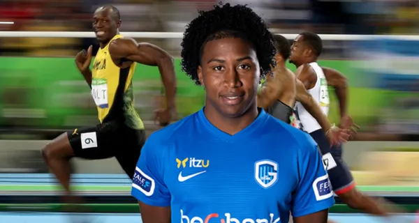 Angelo Preciado corrió varios metros y evitó la segunda del Dínamo de Zagreb, lo que más sorprendió fue su velocidad para alcanzar al delantero