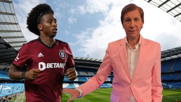 Angelo Preciado y Bambino Pons (Foto tomada de: EFE/Sparta Praga/El País)