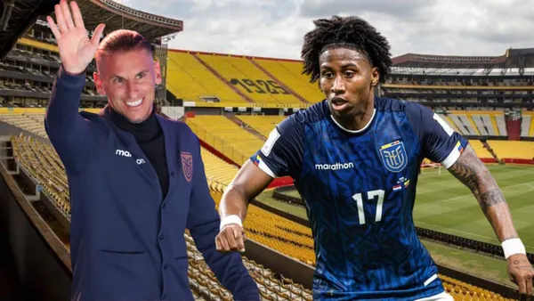 Angelo preciado y Sebastián Beccacece (Foto tomada de: Primicias/Angelo Preciado/API)