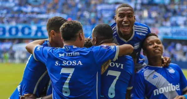 Aníbal Chalá le dio la ventaja a Emelec