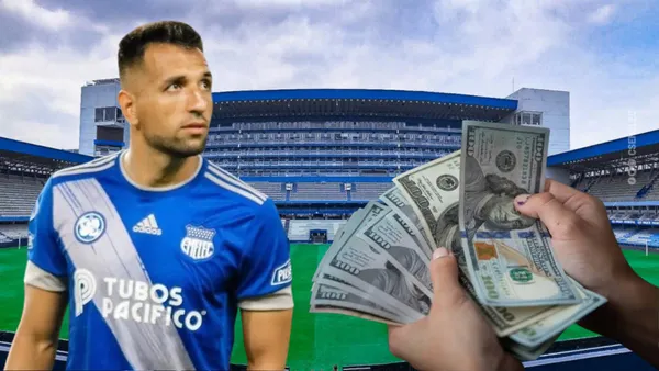 Aníbal Leguizamón (Foto tomada de: Emelec/API/El Universo)