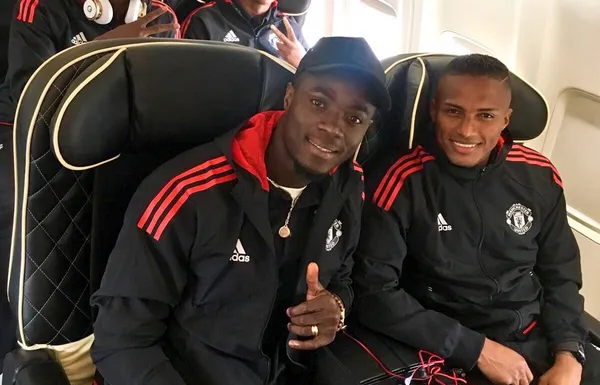Antonio Valencia aprovechó su estancia en Inglaterra para visitar a Bailly