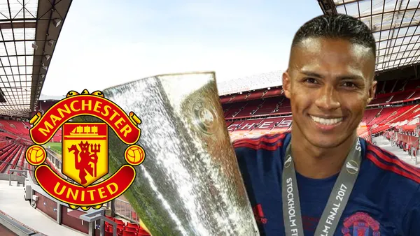 Antonio Valencia en Old Trafford (Foto tomada de: Wikipedia/Antonio Valencia)