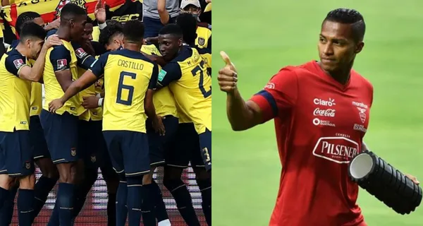 Antonio Valencia estuvo en el estadio Rodrigo Paz Delgado mirando el triunfo de la Selección Ecuatoriana y reportan que un jugador lo deslumbró ante Venezuela