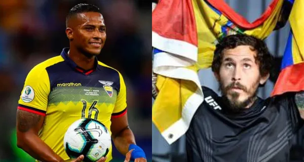 Antonio Valencia estuvo pendiente de la pelea que protagonizó Chito Vera ante Frankie Edgar en el Madison Square Garde de New York. Sobre el final le dejó un mensaje el Toño