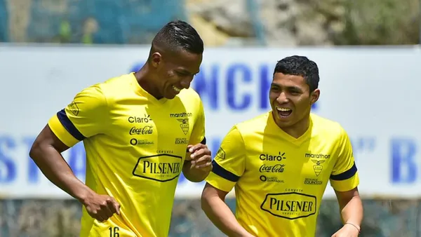 Antonio Valencia-Jefferson Montero / Foto: El Universo