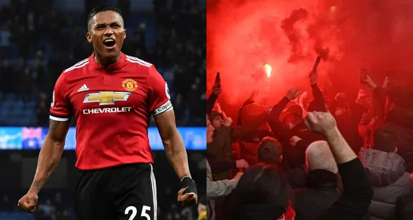 Antonio Valencia recordó a Sir Alex Fergusson y los aficionados aprovecharon para hacerle una petición