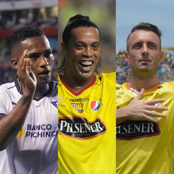 Antonio Valencia, Ronaldinho y Damián Díaz están en el podio de los jugadores que más camisetas venden