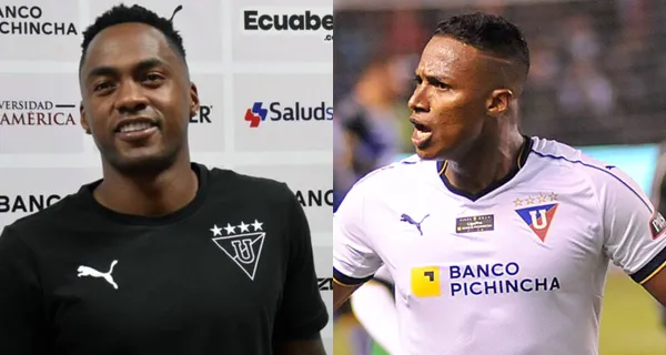 Antonio Valencia y Renato Ibarra en la Selección Ecuatoriana y se formaron en El Nacional, pero ambos son ahora referentes en Liga de Quito