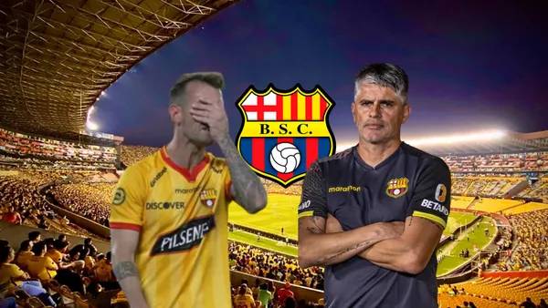 Apenas llegó a Barcelona SC y ya tendría un grave problema