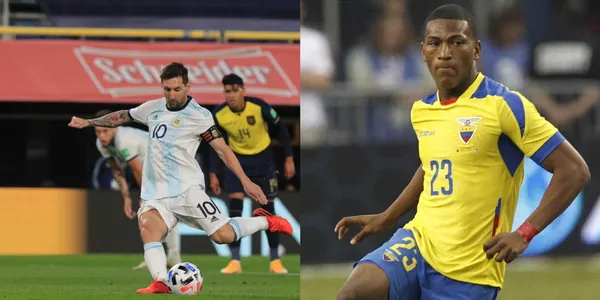 Argentina derrotó a Ecuador en un partido apretado