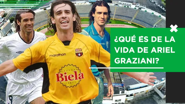 Ariel Graziani pasó por los grandes de Ecuador y esto hace
