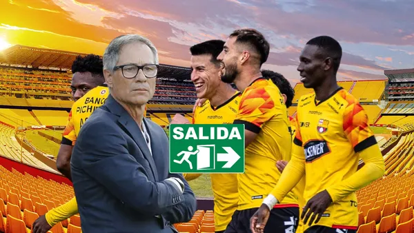 Ariel Holan, Barcelona SC. Foto tomada de: Barcelona SC