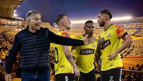 Ariel Holan, Barcelona SC. Foto tomada de: Barcelona SC