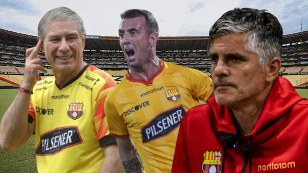 Ariel Holan, Damián Díaz y Diego López (Foto tomada de: Alcaldía de Guayaquil/API)