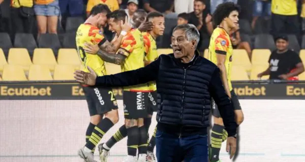 Ariel Holan en Barcelona SC / Foto: API