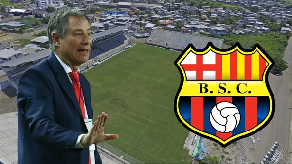 Ariel Holan en el Estadio Jocay de Manta (Foto tomada de: El Diario/MDZ/Wikipedia)