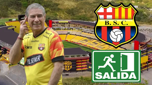 Ariel Holan en el Estadio Monumental (Foto tomada de: Barcelona SC/AC/Wikipeida)