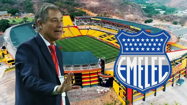 Ariel Holan en el Estadio Monumental (Foto tomada de: Barcelona SC/Independiente/Wikipedia)