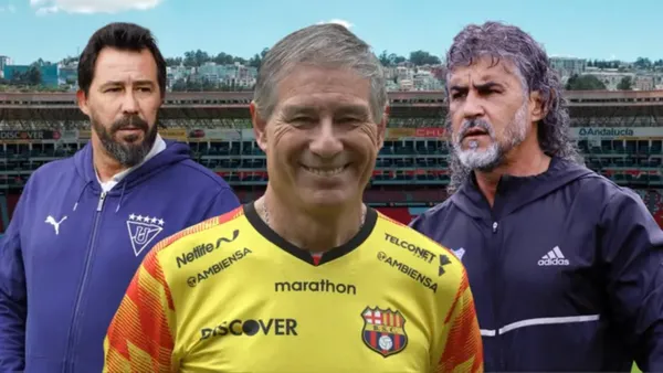 Ariel Holan, Leonel Álvarez y Vitamina Sánchez / Foto: X