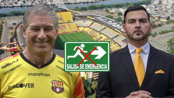 Ariel Holan y Antonio Álvarez (Foto tomada de: Barcelona SC/API/AC/Wikipedia)