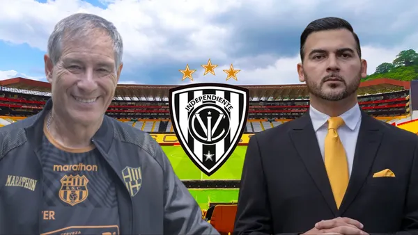 Ariel Holan y Antonio Álvarez (Foto tomada de: Barcelona SC/API/ESPN/Primicias)