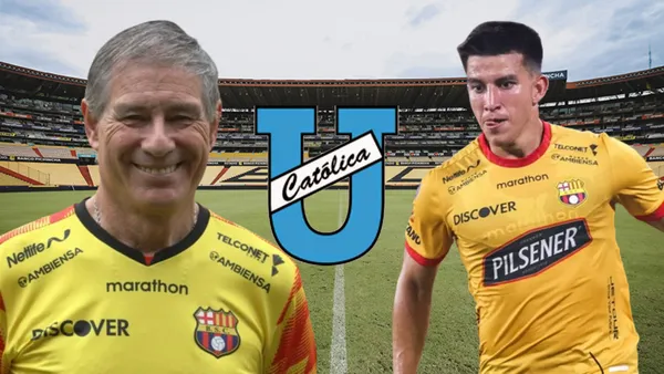 Ariel Holan y Fernando Gaibor (Foto tomada de: Alcaldía de Guayaquil/API/Wikipedia)