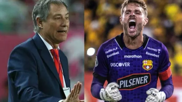 Ariel Holan y Javier Burrai / Foto: El Crack